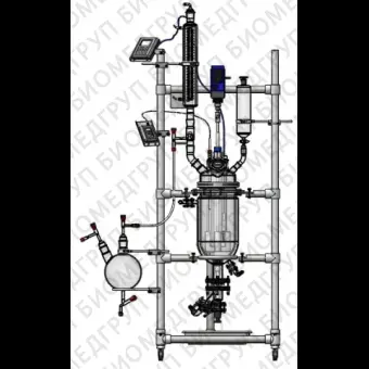 Реактор химический 20 л, EasyChem, DN300, Steroglass, SQHK083717