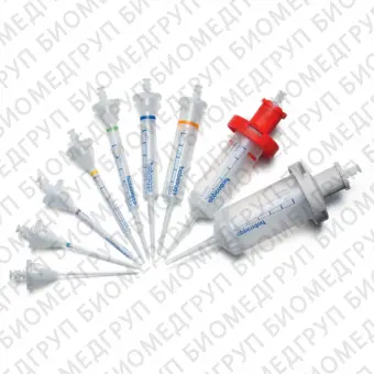 Шприцынаконечники Combitips Advanced на 1,0 мл Eppendorf Quality, цвет маркировки желтый, 100 шт/уп 4 упаковки по 25 штук