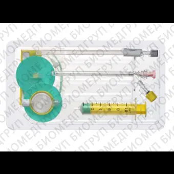 Набор для эпидуральной анестезии Tuohy 16G с 3мя отверстиями  Mederen