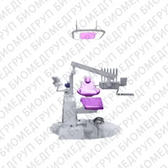 Denta Plus T5.628EL бестеневой светильник для клиники с диммером, 6 ламп по 54 Вт