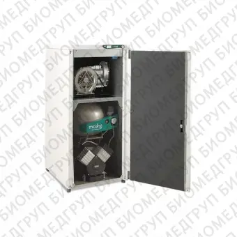 EKOM DUO 2V  компрессор с отсасывателем в одном корпусе для 12 стоматологических установок 140 л/мин