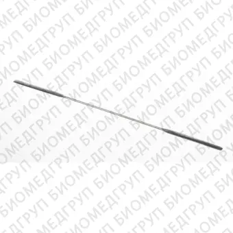Микрошпатель двухсторонний, длина 150 мм, лопатка 404 мм, диаметр ручки 2 мм, нержавеющая сталь, Bochem, 3018