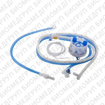 Комплект дыхательного контура для неинвазивной вентиляции и сипап терапии с обогревом линии вдоха, камерой увлажнителя и инспираторным фильтром для взрослых RT319 Фишер Пайкель