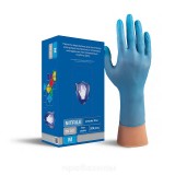 Safe&Care, Перчатки нитриловые, голубые, 100 пар, TN 301