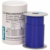 Восковая проволока (S-U-WAX-WIRE) 250г. Schuler-Dental (4 мм Твердая 62740029 Синий)