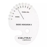 Celtra Ceram, Шкала цветов Shade indicator Basic indicator 2, 1шт. DeguDent