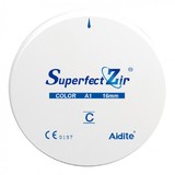 Aidite SHTC - циркониевый диск высоко-прозрачный, предварительно окрашенный, диаметр 98 мм